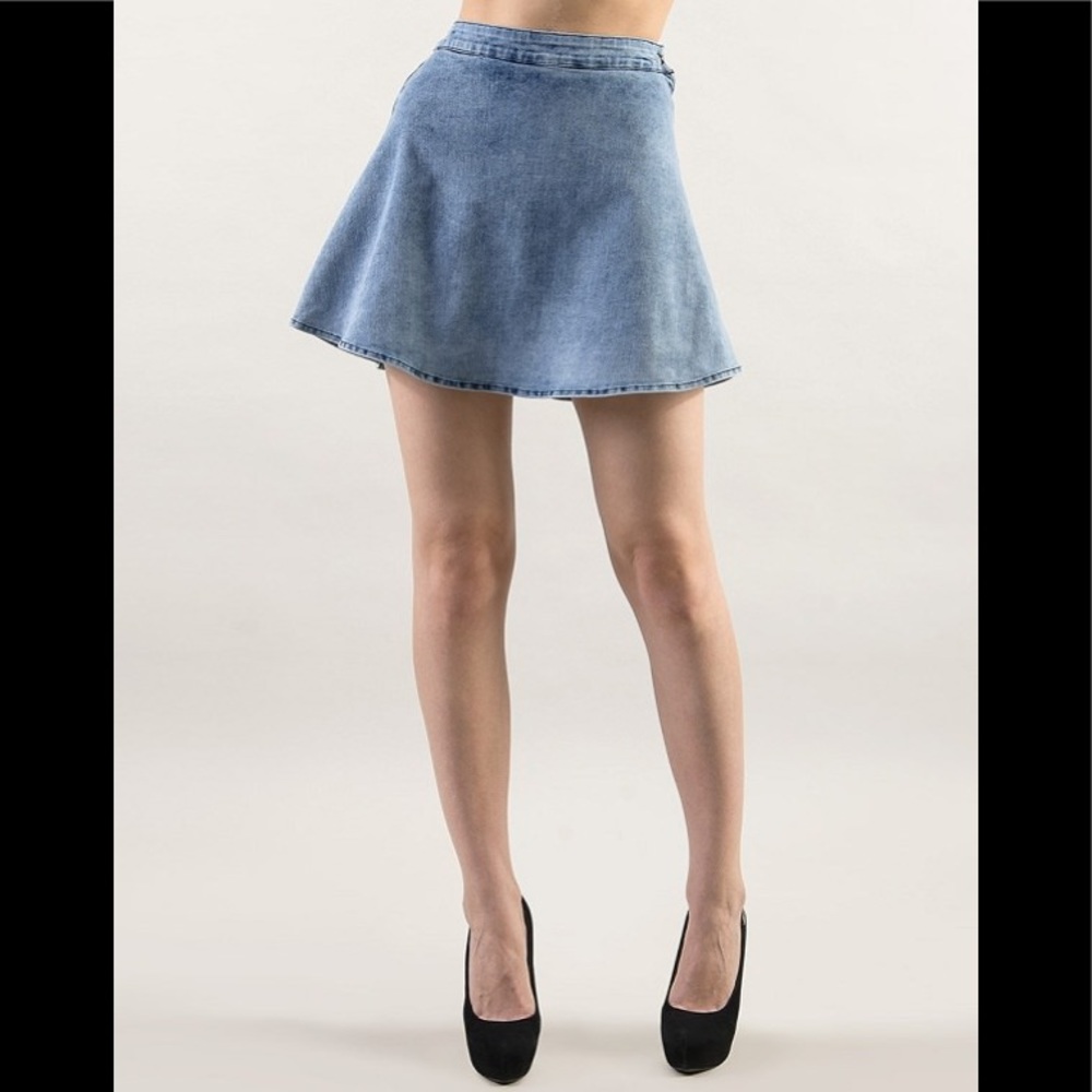 Soft Denim Skirt